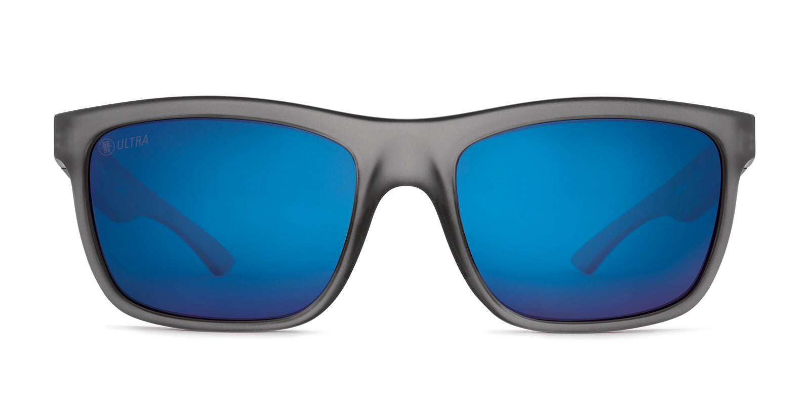 Kaenon Clarke Sunglasses Matte Carbon Ultra Grey 12 Pacific Blue Mirror