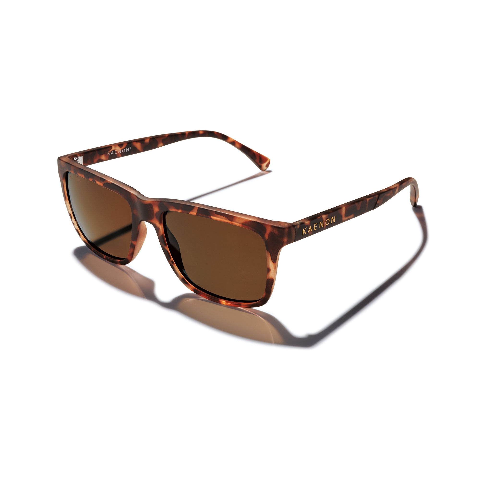 Venice Polarized Sunglasses - Matte Tortoise / ULTRA Brown 12 – Kaenon