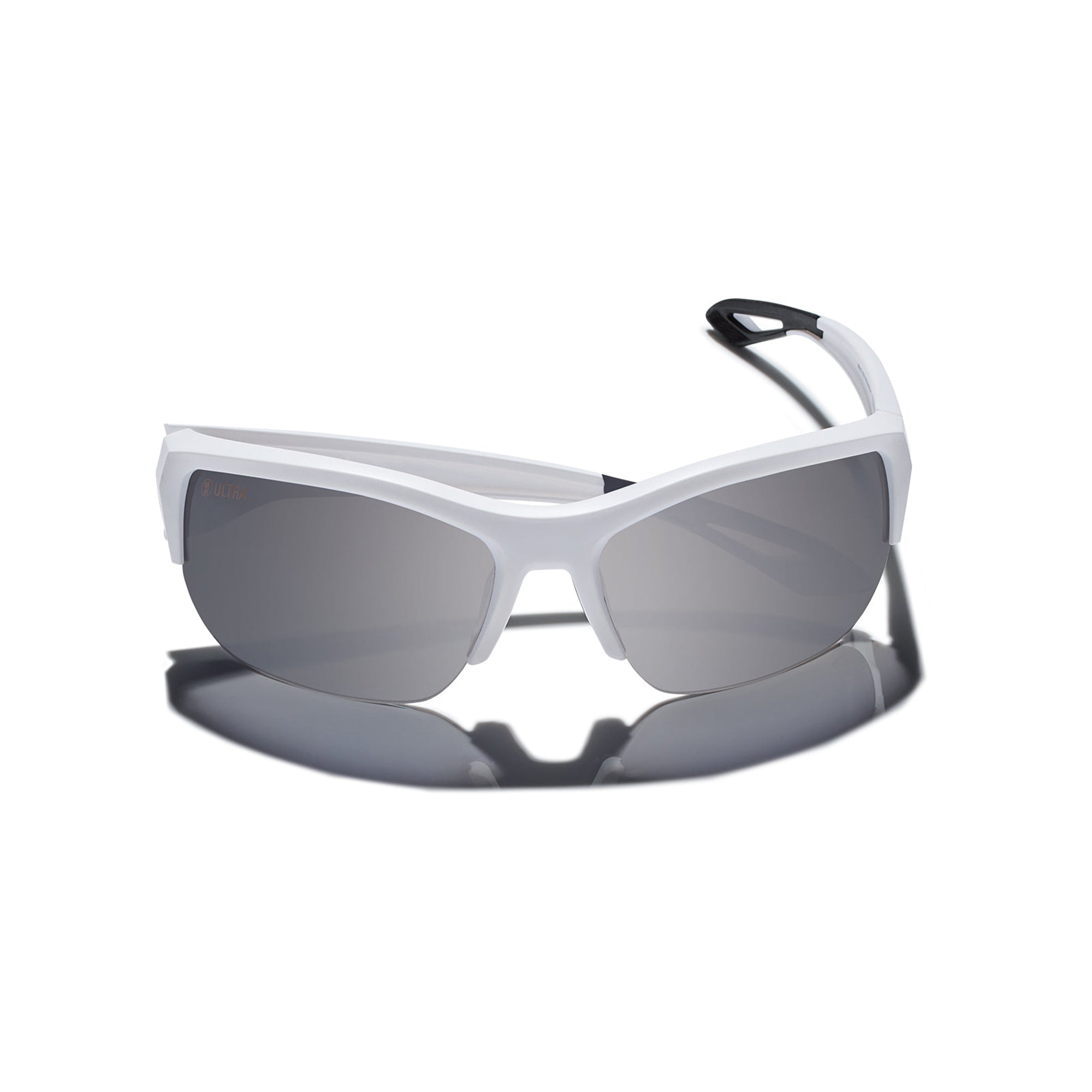 Arcata SR Polarized Sunglasses - Matte White / Ultra Black – Kaenon