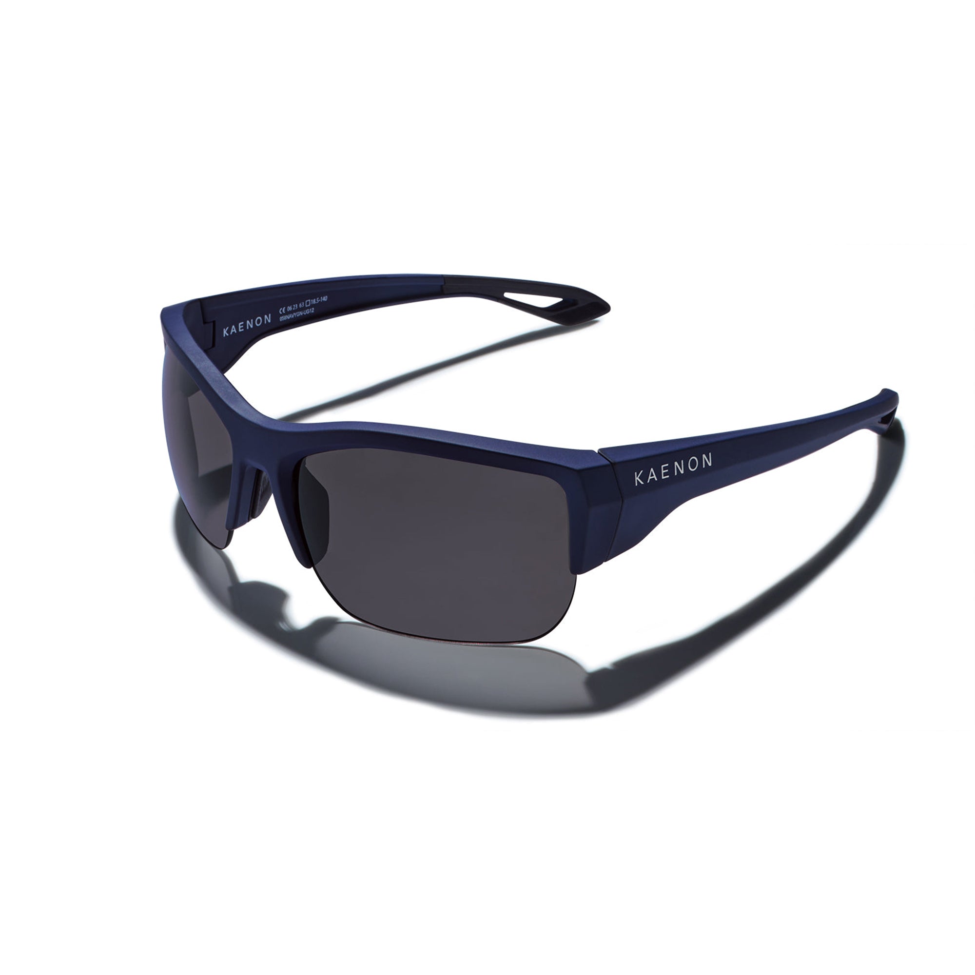 Arcata SR Polarized Sunglasses - Navy / Ultra Grey 12 – Kaenon