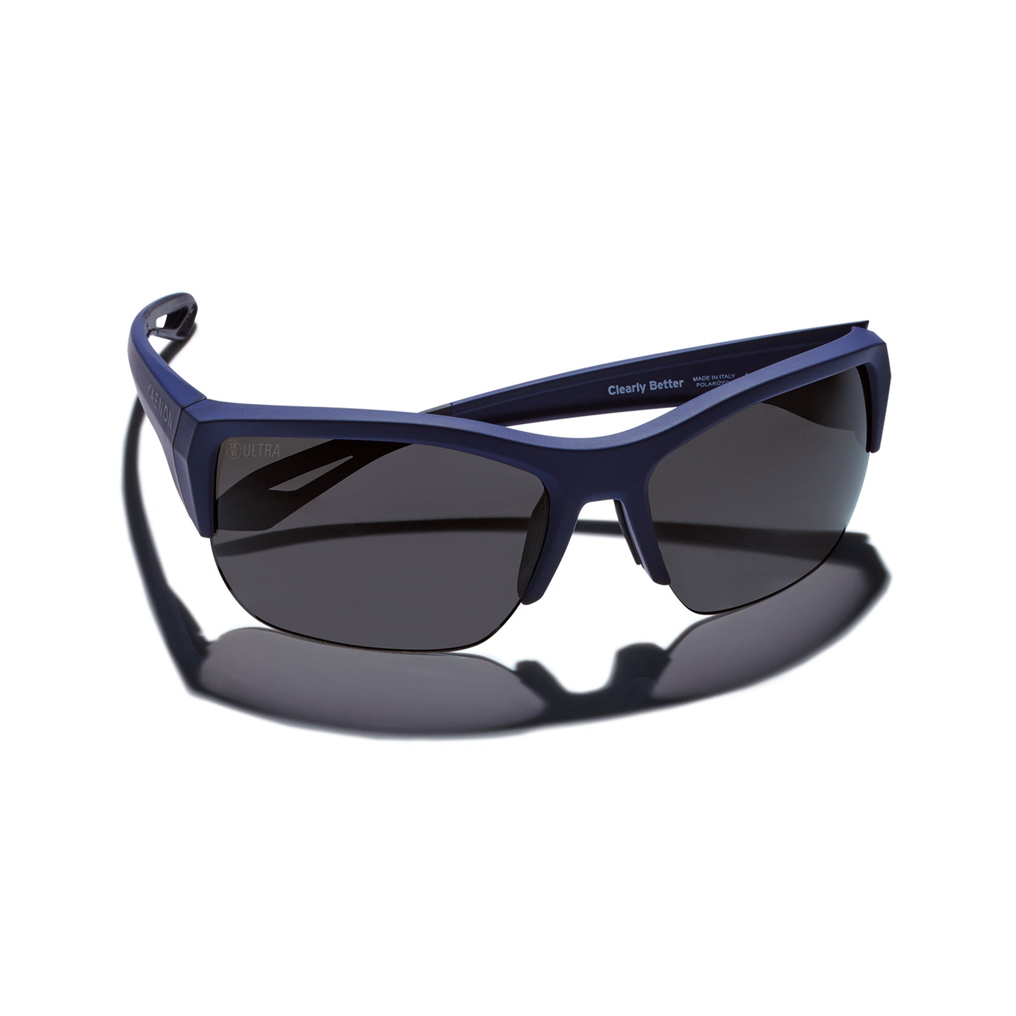 Arcata SR Polarized Sunglasses - Navy / Ultra Grey 12 – Kaenon