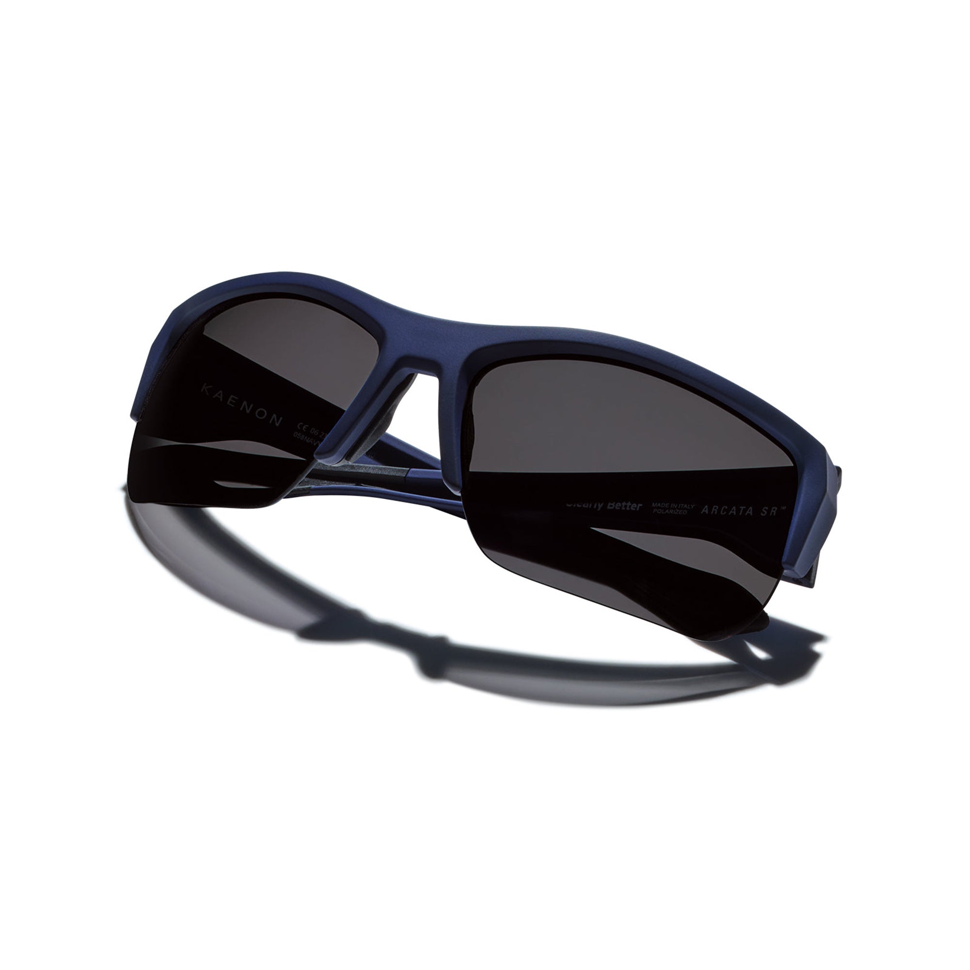 Arcata SR Polarized Sunglasses - Navy / Ultra Grey 12 – Kaenon