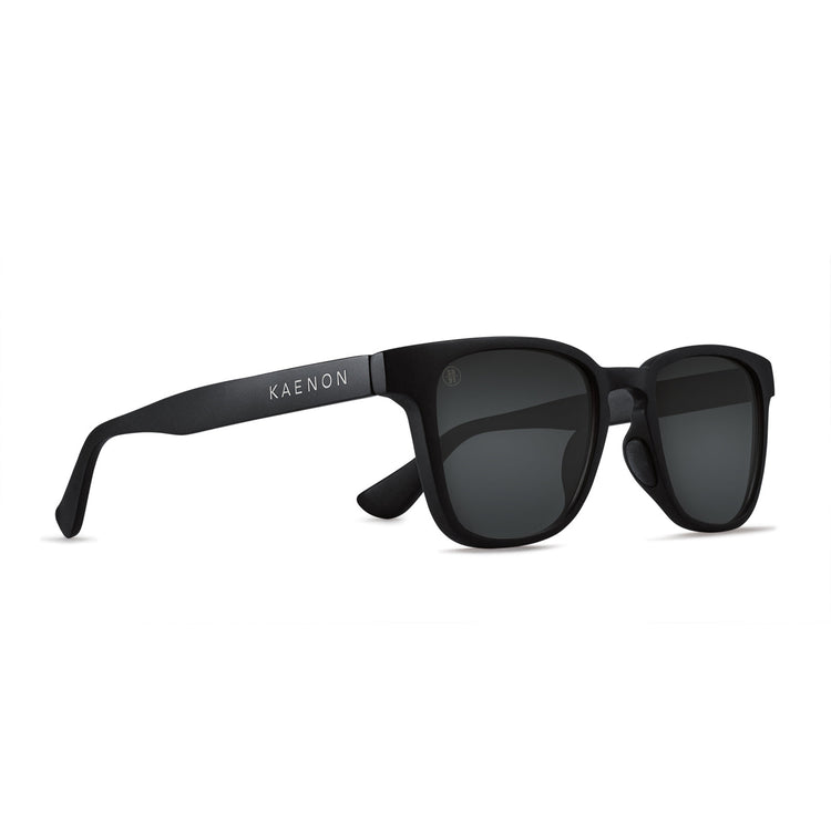 Avalon Polarized Sunglasses - Matte Black / Grey 12 – Kaenon display picture 1