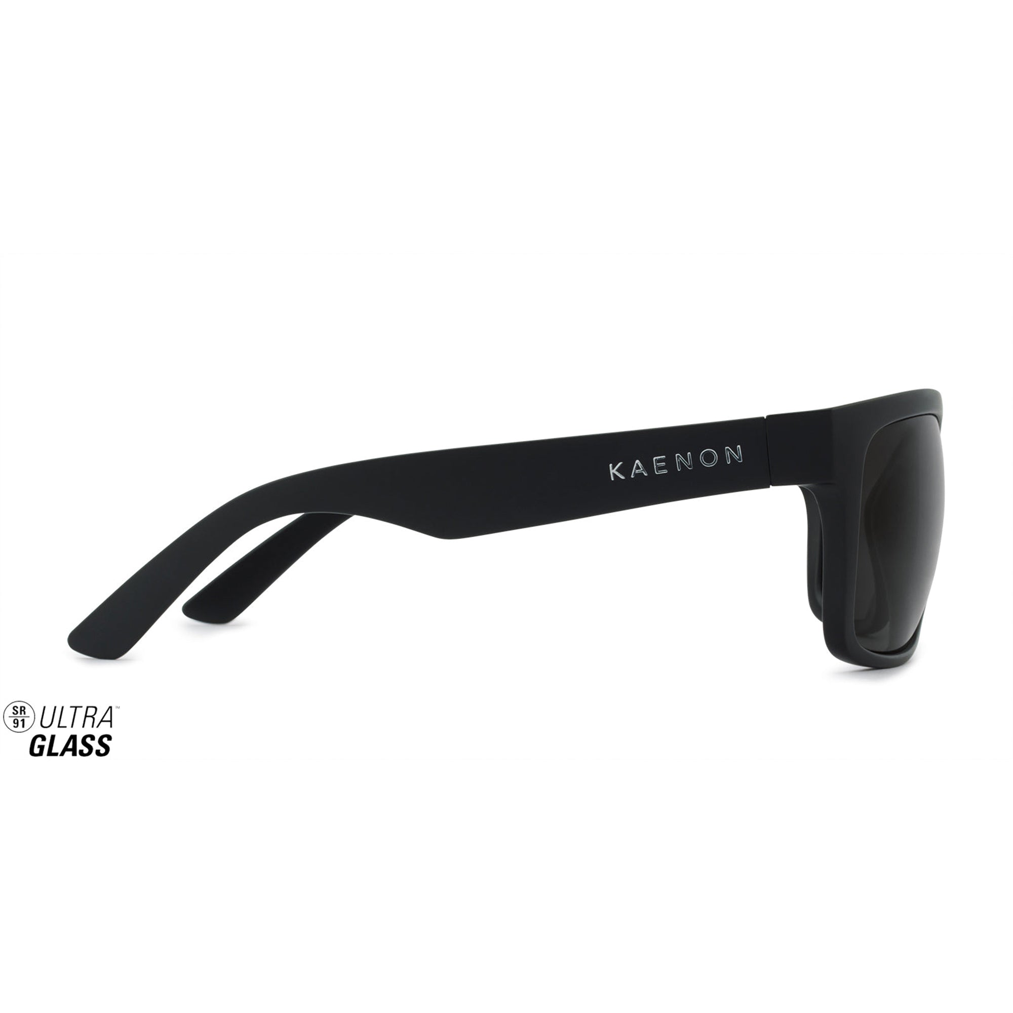 Burnet XL ULTRA Glass Polarized Sunglasses - Matte Black