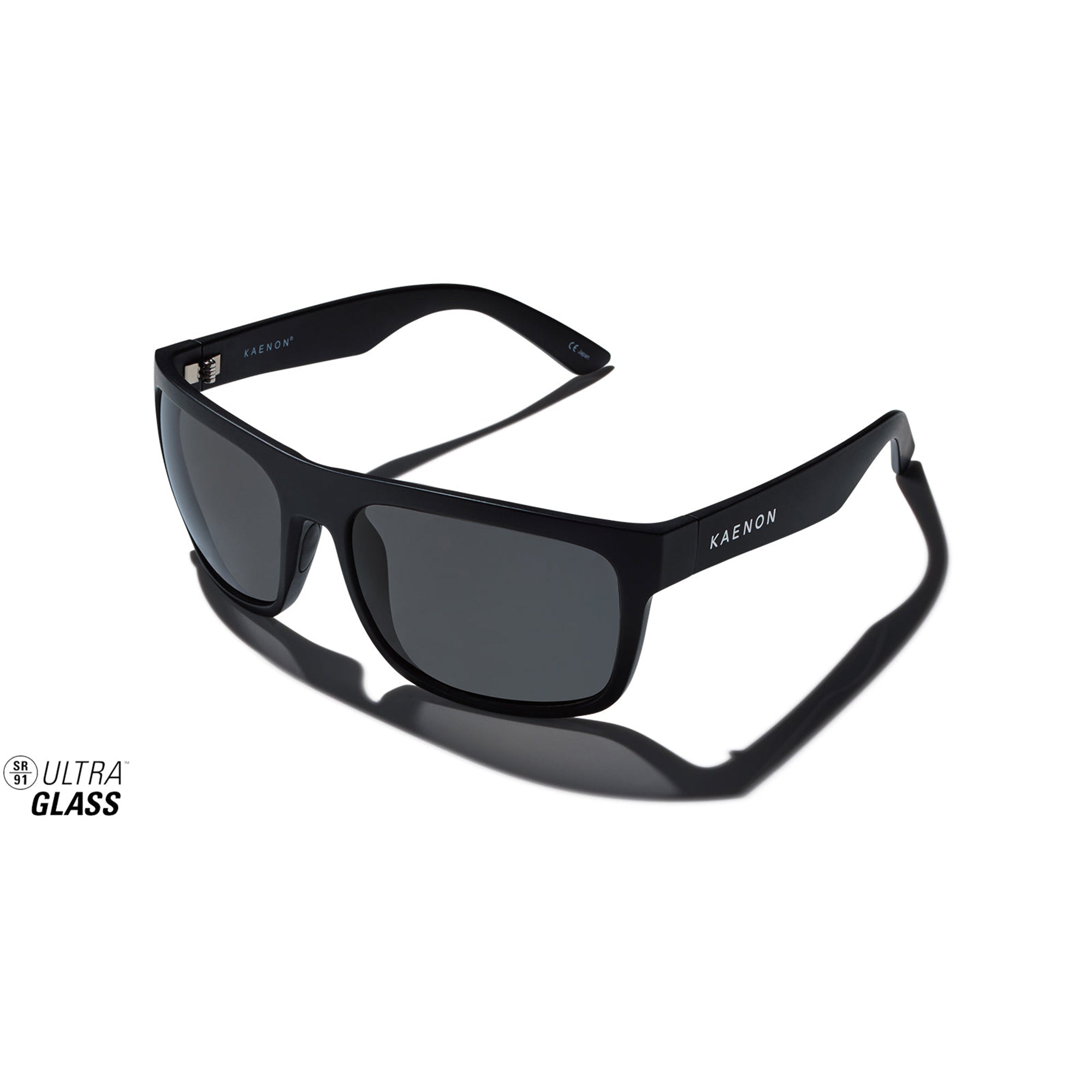 Burnet XL ULTRA Glass Polarized Sunglasses - Matte Black