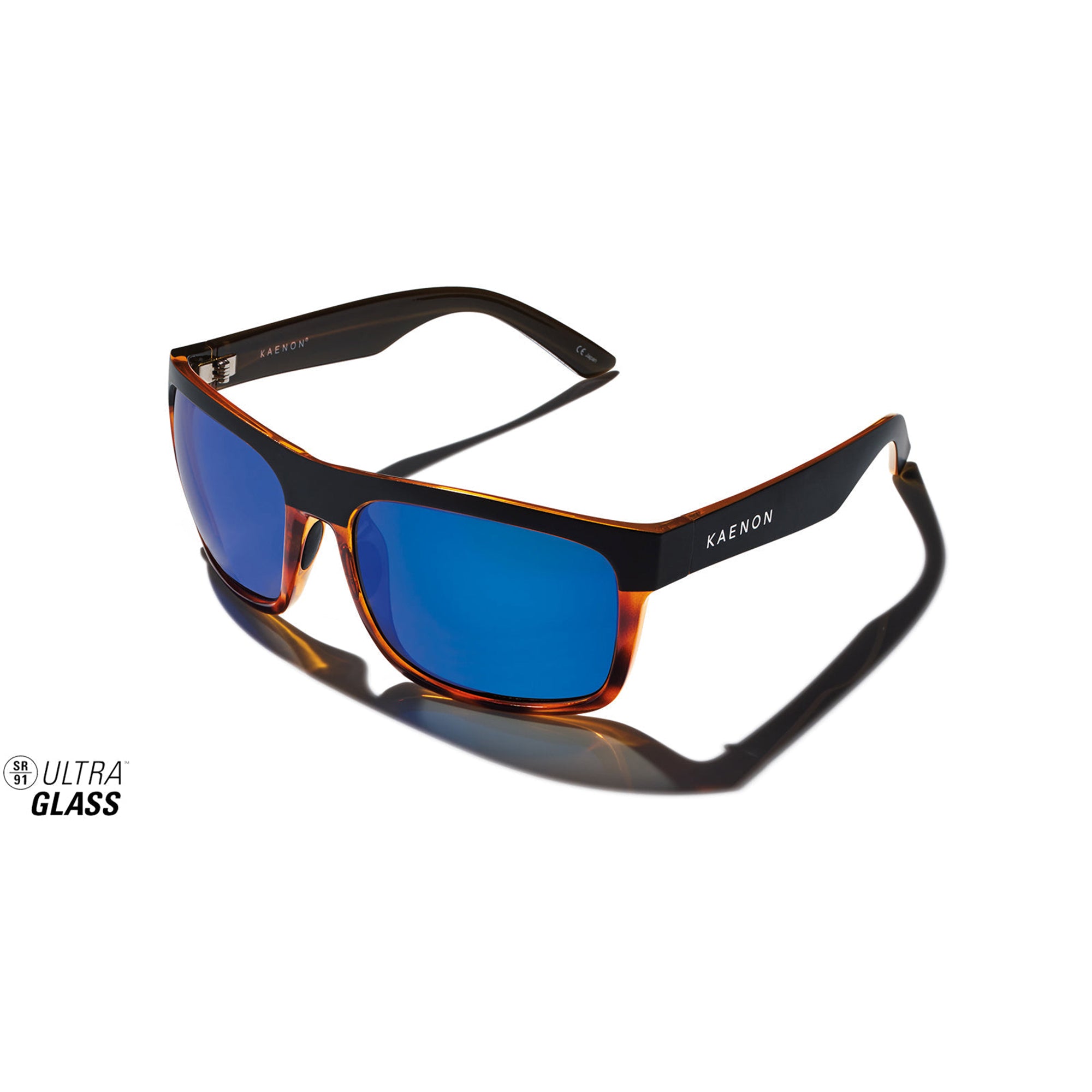 Kaenon - Ke-non ケノン ver 6.2 Burnet XL ULTRA Glass Polarized Sunglasses - Matte Black +