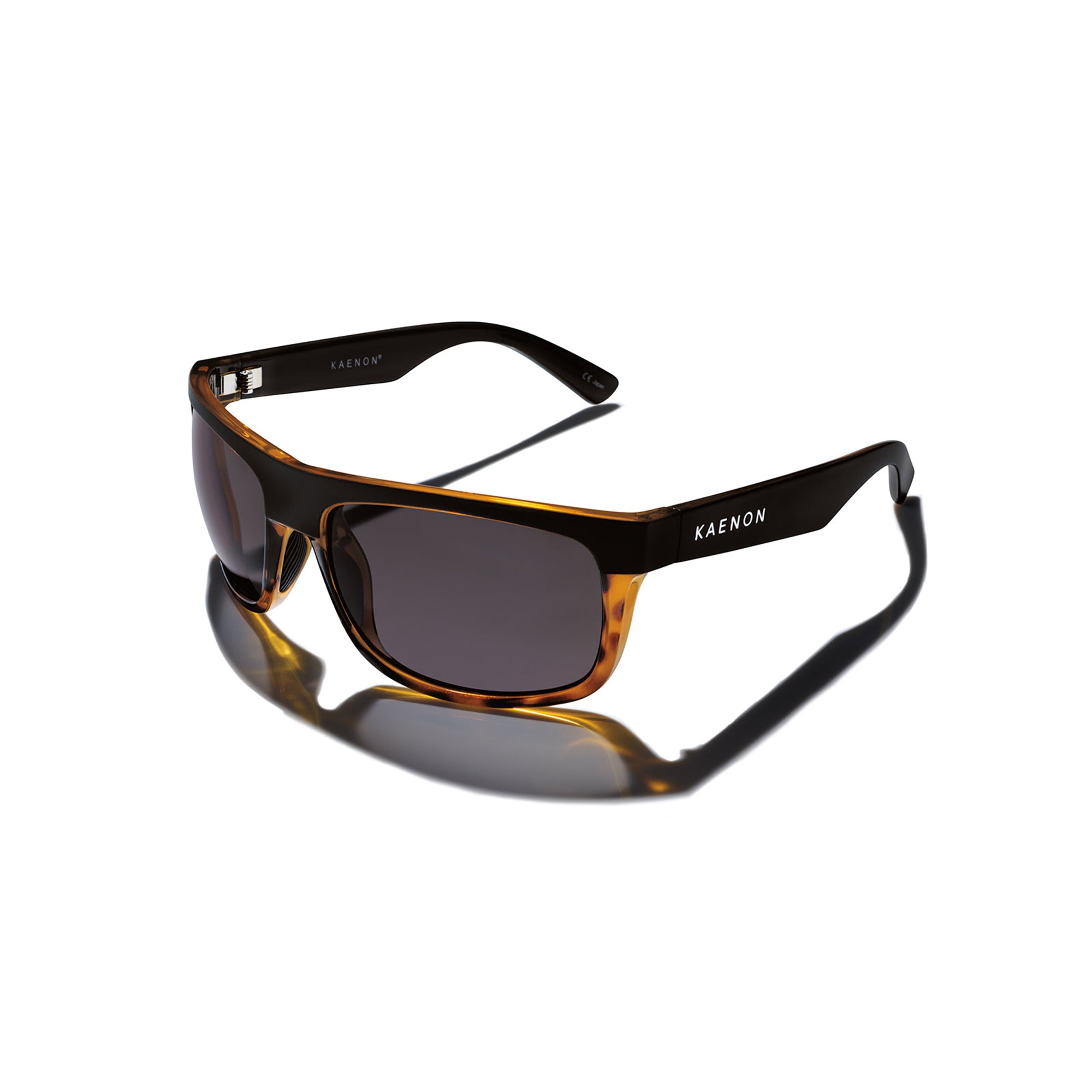 Burnet Mid Polarized Sunglasses - Matte Black + Tortoise