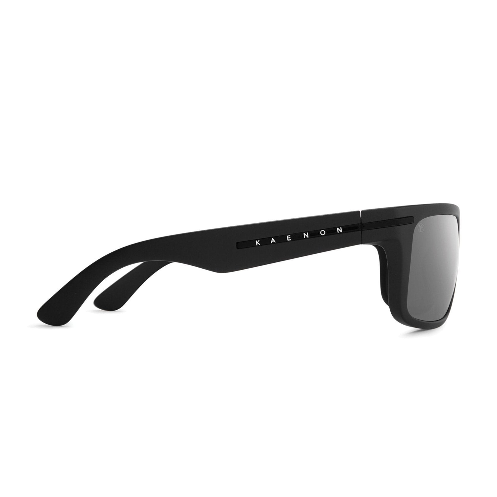 Burnet Polarized Sunglasses - Black Label / Ultra Grey 12 Black