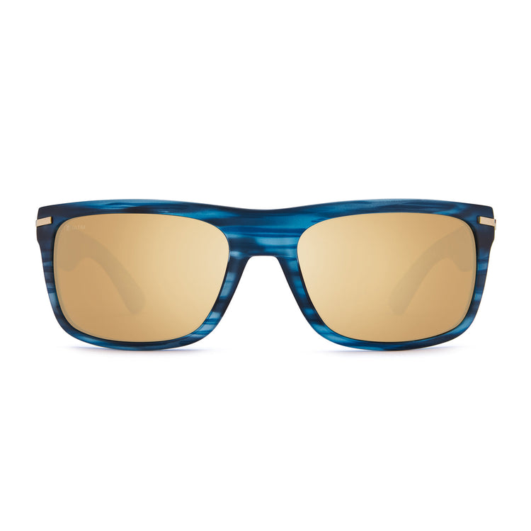 Burnet Polarized Sunglasses - Pacific Current / Ultra Brown  display picture 2