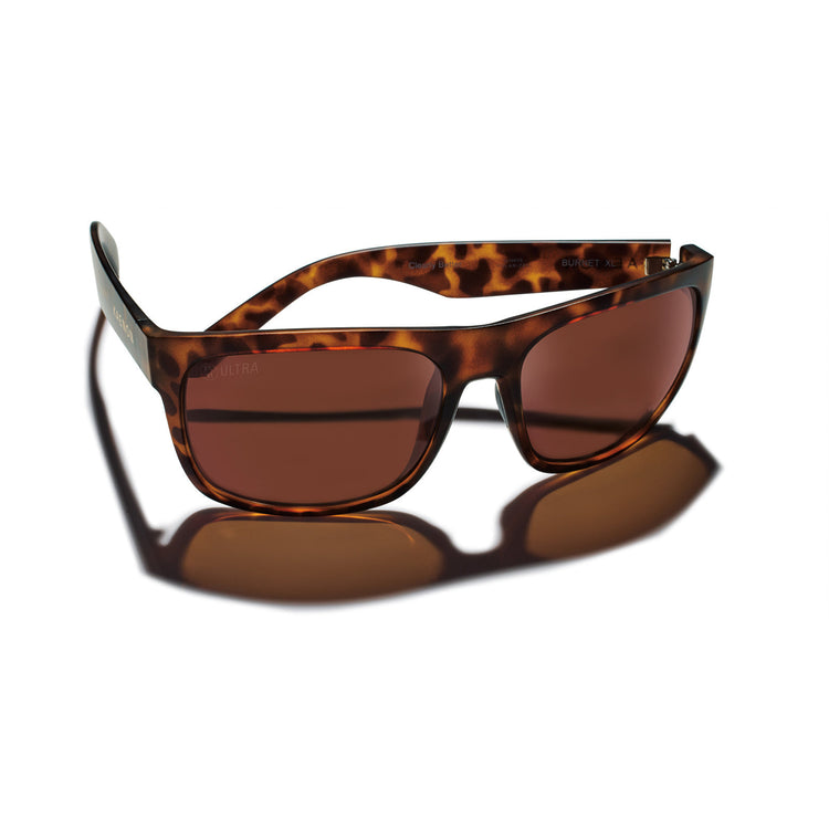 Burnet XL Polarized Sunglasses Matte Tortoise Ultra Brown 12
