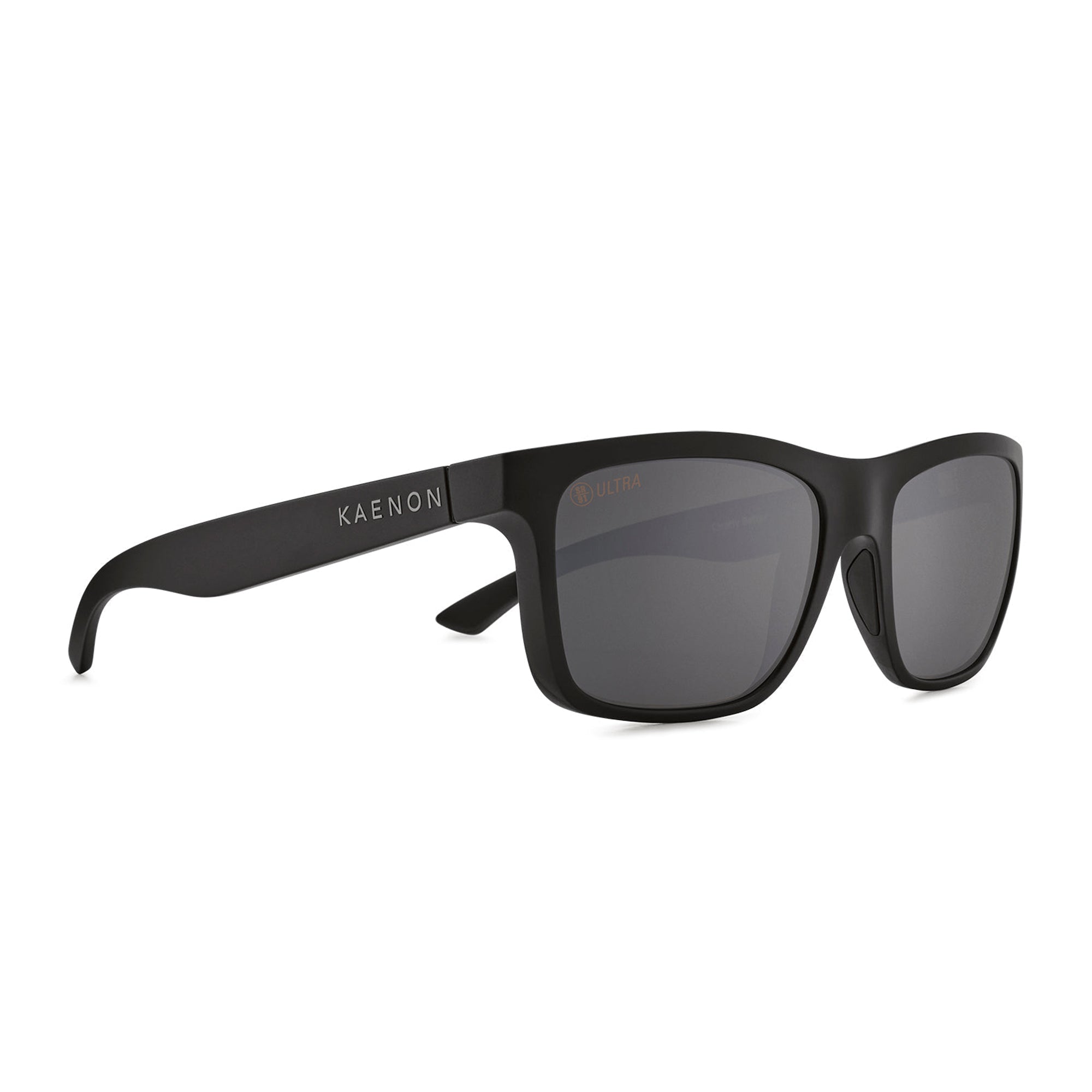 Clarke Polarized Sunglasses - Black Label / Ultra Grey 12