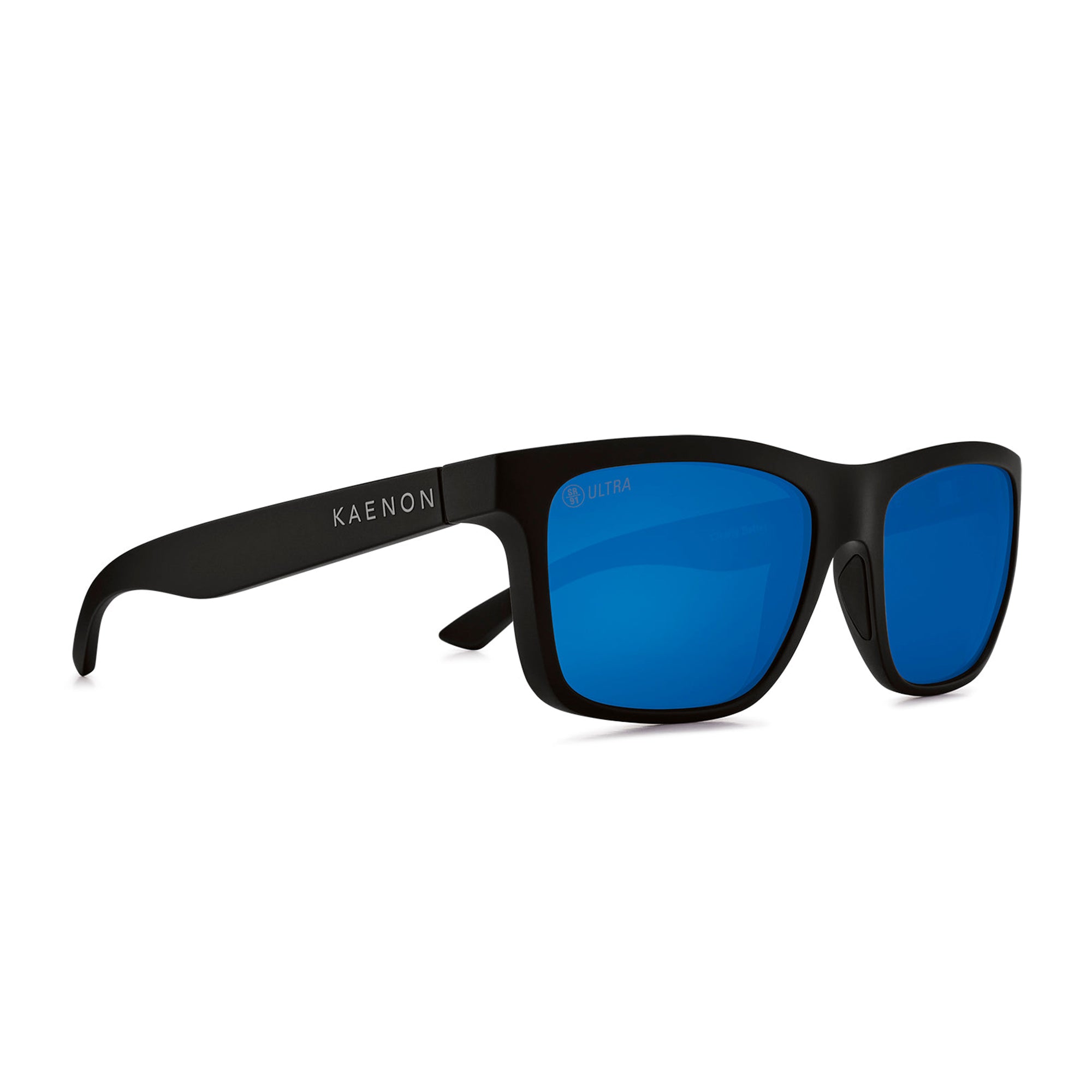 Clarke Polarized Sunglasses - Matte Black / Ultra Grey 12 Pacific