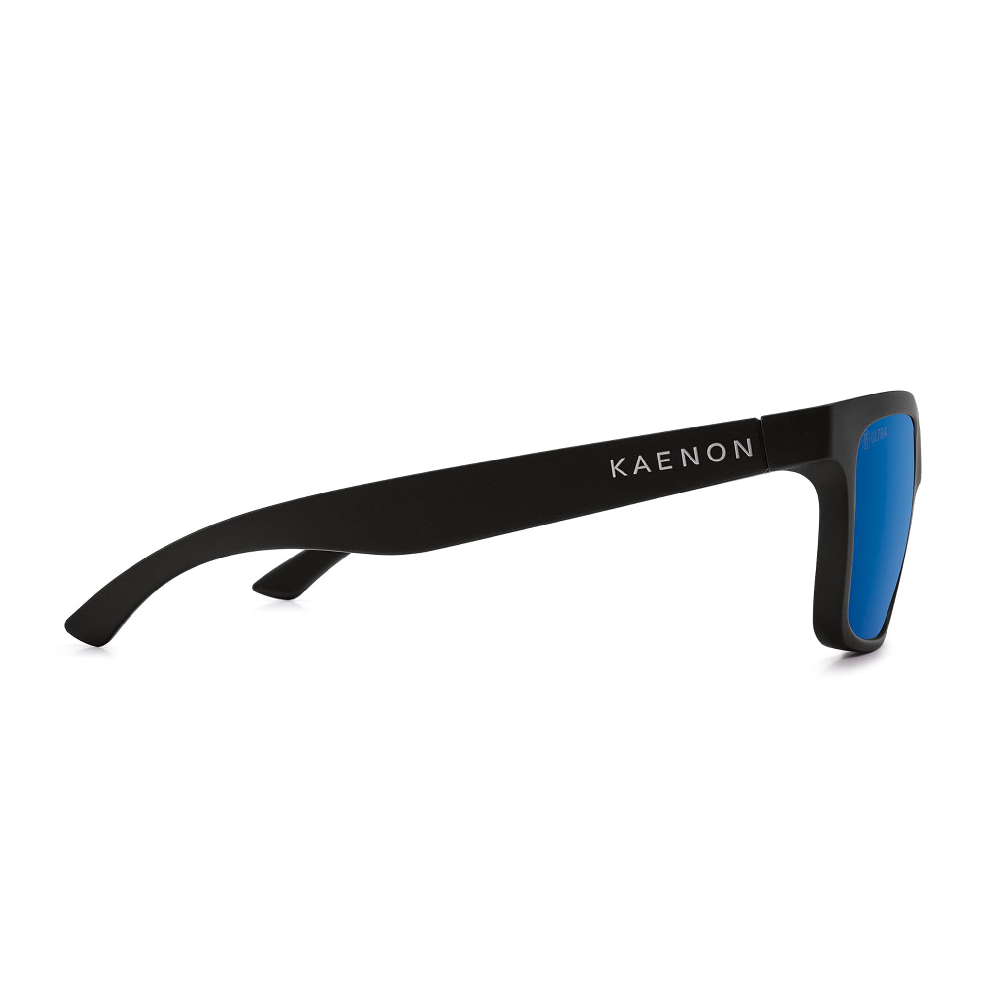 Clarke Polarized Sunglasses - Matte Black / Ultra Grey 12