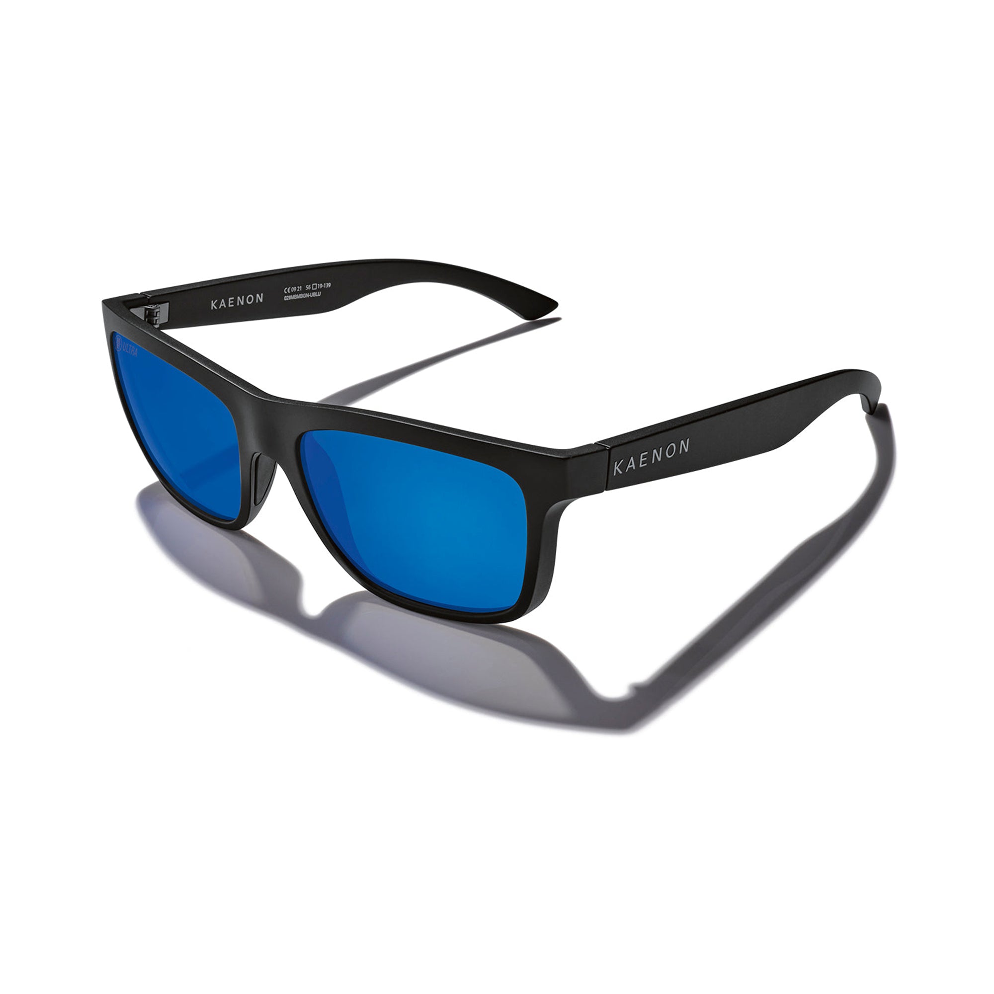 Clarke Polarized Sunglasses - Matte Black / Ultra Grey 12