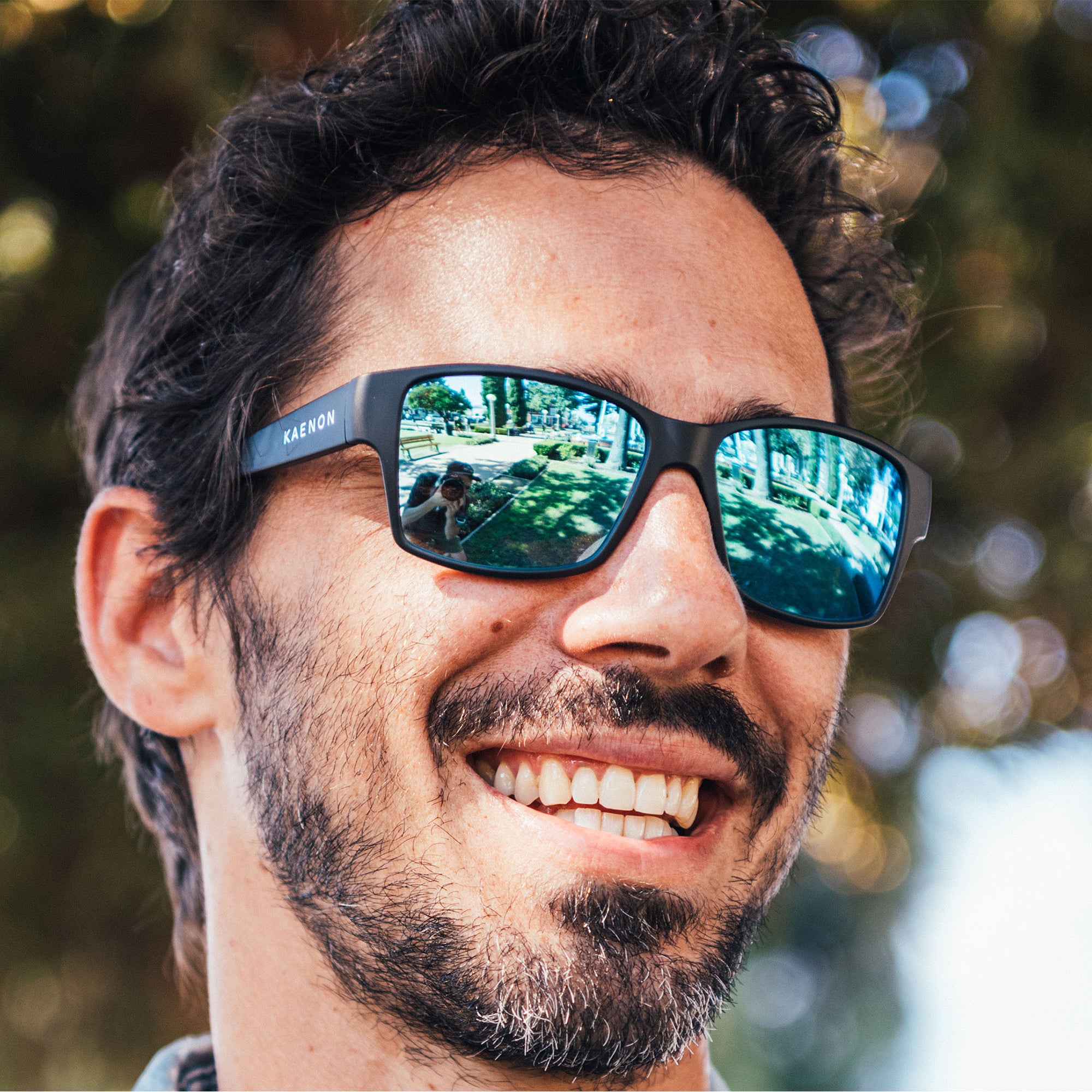 El Cap Polarized Sunglasses - Matte Black / Ice – Kaenon