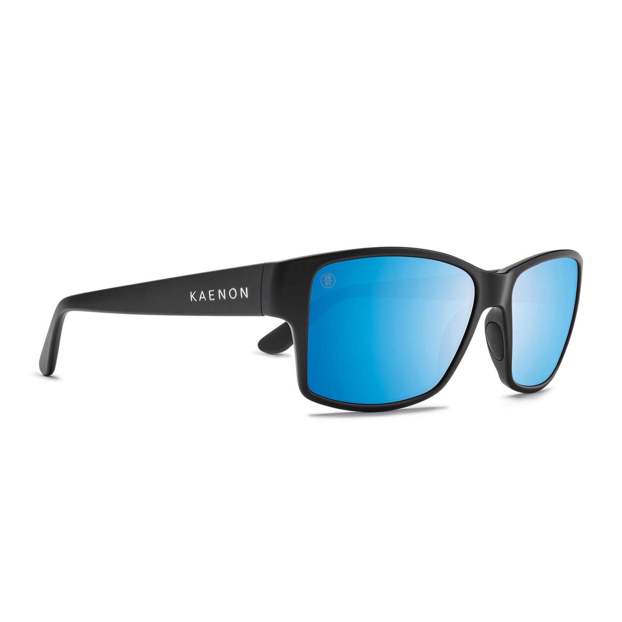 El Cap Polarized Sunglasses - Matte Black / Ice – Kaenon