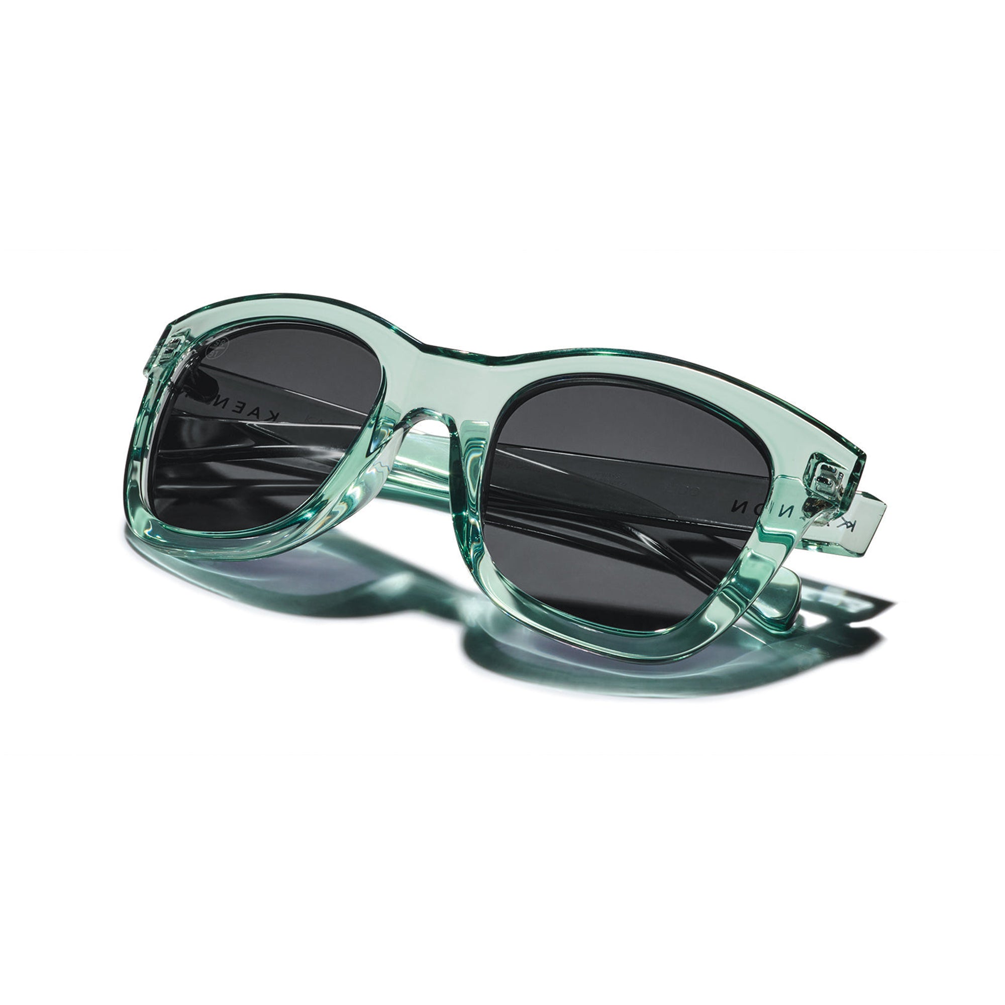 Lido Polarized Sunglasses - Sea Glass Green / Grey 12 – Kaenon