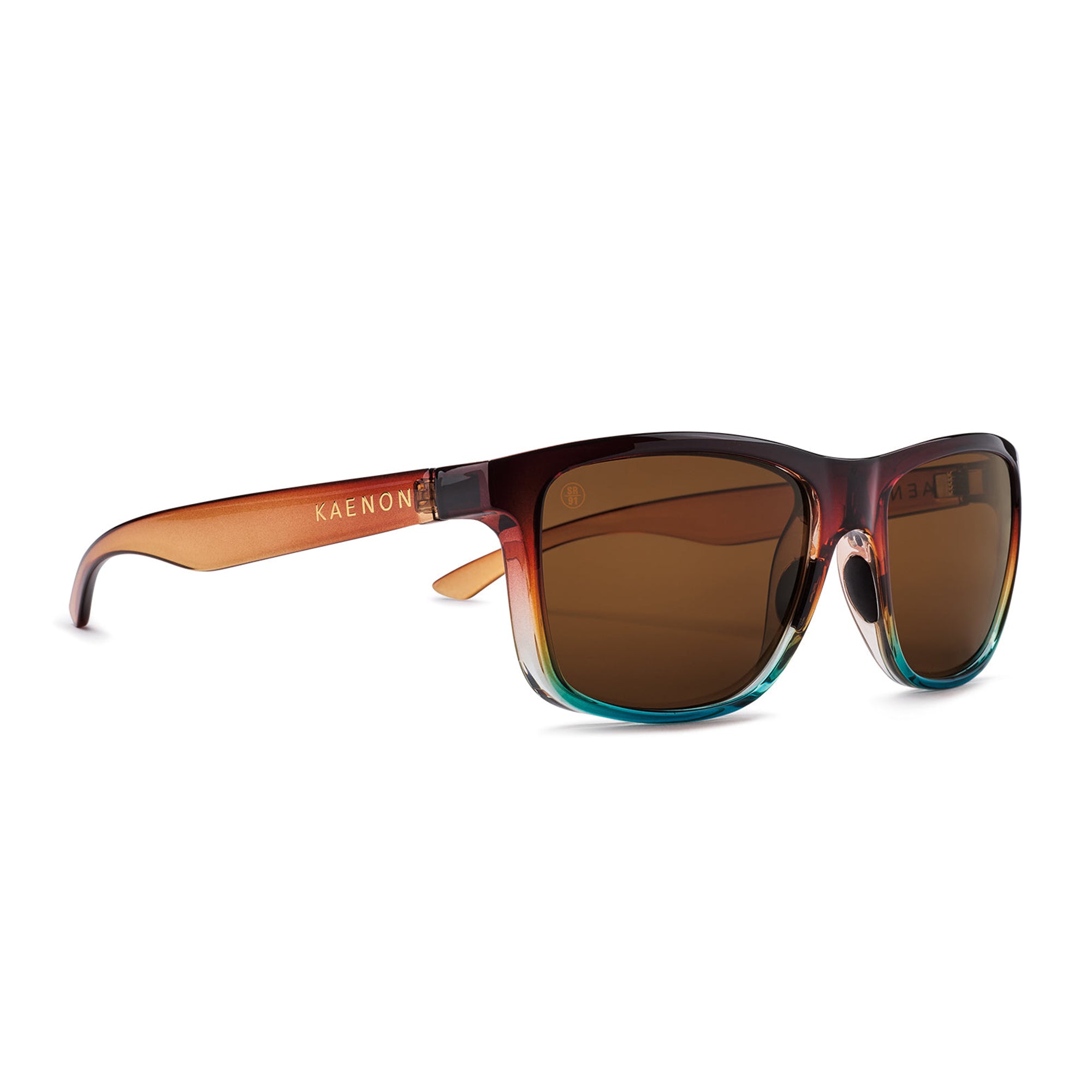 Rockaway Polarized Sunglasses - Tobacco Denim / Ultra Brown 12