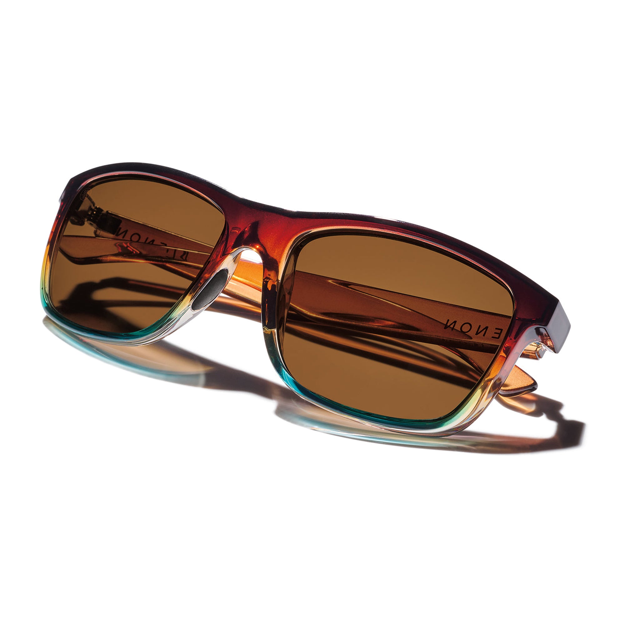 【keeno】at dusk Rockaway Polarized Sunglasses - Tobacco Denim / Ultra Brown 12