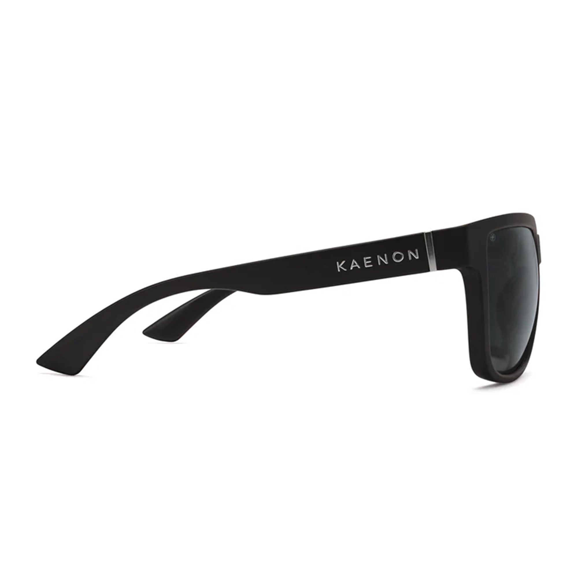 Salton Polarized Sunglasses - Matte Black / Grey 12 – Kaenon