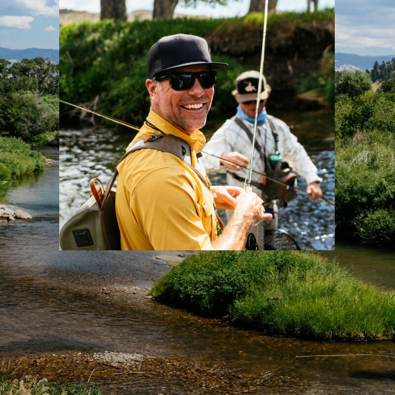 Adventure-ready sunglasses displayed on a gift guide banner, perfect for travel and outdoor enthusiasts.